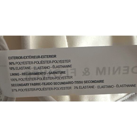 Men’s Denim & Flower Ricky Singh Beige Faux Suede Bomber Jacket Size Small - Picture 7 of 7